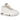 Nike Air Max 95 OG Big Bubble White Team Gold sneakers i sideprofil med hvid mesh-overdel og gyldne detaljer