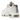 Nike Air Max 95 OG Big Bubble White Team Gold sneakers i vinkelret visning med hvid mesh overdel, gyldne detaljer og synlige luftenheder