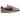 Nike Cortez Malt Black sneakers set fra siden med lysebrun ruskindsoverdel, sort swoosh og hvid mellemsål med detaljer i sort og brun