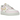 Nike Air Force 1 Low'07 LX Pink Foam Mini Swoosh sneakers i profil med pink læderoverdel, matchende gummisål og lille lyserødt swoosh på siden