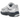 Nike P-6000 Photon Dust Anthracite sneakers i en vinklet visning med grå mesh-overdel, syntetiske stafferinger og en let hvid mellemsål.