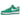 Nike Air Force 1 Low 07 SK8 Stadium Green sneakers i en vinklet profilvisning med hvid læderoverdel, grønne detaljer og hvid sål