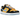 Nike Dunk Low Retro SE Black Laser Orange sneakers i profil, udført i sort læder med livlige orange Swoosh-detaljer og hvid mellemsål