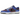 Nike Dunk Low Retro SE Patent Paramount Blue Viotech sneakers set fra siden med skinnende blåt og lilla laklæder samt en hvid mellemsål