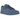Nike Dunk Low SE Diffused Blue sneakers sideprofil i en dyb blå farvekombination med ruskind og tekstureret overdel.