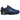Nike Shox TL Black Lyon Blue Varsity Maize sneakers i profil med den karakteristiske stødabsorberende sål, sort overdel og blå detaljer.