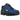 Nike Shox TL Black Lyon Blue Varsity Maize sneakers i sideprofil med sort overdel, blå accenter og ikonisk støddæmpende Shox-sål
