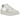 Nike Air Force 1 Flyknit 2.0 Light Bone sneakers i en vinklet visning med tekstureret vævet overdel og den klassiske hvide Air-sål