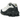 Nike Shox Ride 2 Light Bone Black sneakers i en vinklet profil med lysegrå overdel, sort Nike-logo og de karakteristiske Shox-støddæmpere i sålen.