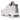 Nike Air Max 95 Big Bubble White University sneakers i sideprofil med klassiske bølgede lag, hvide snørebånd og synlig Air-dæmpning i sålen