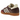 Adidas Samba Maroon Metallic Gold sneakers set fra siden med bordeaux læderoverdel, guld branding, de ikoniske tre striber og en klassisk brun gummisål