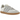 Adidas Samba OG Off White Alluminum sneakers sideprofil med off-white læderoverdel, grå ruskindsnæse og ikoniske sorte striber.