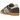 Adidas Samba Brown Putty Grey sneakers i profil med brun læderoverdel, grå ruskindsnæse og den karakteristiske brune gummisål.