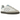 Adidas Samba OG White Halo Blue sneakers i profil, der viser den hvide læderoverdel, lyseblå striber og den klassiske brune gummisål