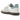 Adidas Samba OG White Halo Blue sneakers sideprofil i hvidt læder med lyseblå striber, ruskinddetaljer og en klassisk brun gummisål