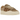 Adidas Campus Light Bad Bunny Chalky Brown sneakers set fra siden med ruskindsdetaljer, brede snørebånd og beige gummisål
