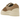 Adidas Campus Light Bad Bunny Chalky Brown sneakers set fra siden med ruskindsdetaljer, hvide snørebånd og beige ydersål i gummi