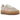 Adidas Gazelle Bold Putty Mauve sneakers i sideprofil med lyserød ruskindsoverdel, hvide læderdetaljer og høj gummisål