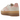Adidas Gazelle Bold Putty Mauve sneakers i sideprofil med fløjlsblød overdel i lyserød ruskind og klassisk hvid gummisål