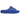 Yeezy Slide Azure sneakers set fra siden med et strømlinet design i en dyb blå farve, fremstillet i slidstærkt EVA-skum med rillet sålprofil.