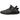 Yeezy Boost 350 V2 MX Dark Salt sneakers i sideprofil med Primeknit-overdel i mørkegrå og sort mønster og en semitransparent Boost-sål