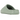 Yeezy Slide Salt sneakers vinklet visning af den støbte grågrønne slip-on sandal i letvægts EVA-skum med blød sål og anatomisk design