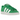 Adidas Campus 00s Green Cloud White sneakers i vinklet profil med grøn overdel i ruskind, hvide læderdetaljer og klassiske, tykke snørebånd