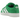Adidas Campus 00s Green Cloud White sneakers i vinklet profil med grøn overdel i ruskind, hvide læderstriber og hvide snørebånd