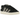 Adidas Campus 00s Black Leopard sneakers i sideprofil med sort overdel i ruskind, hvide 3-stripes og leopardmønstret hæl.
