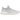 Adidas Ultra Boost 1.0 Cloud White Silver Metallic sneakers set fra siden med hvid strikket overdel, sølvfarvede detaljer og hvid mellemsål
