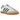 Adidas Samba OG White Collegiate Green Gum sneakers sideprofil med hvid læderoverdel, grønne striber og en klassisk brun gummisål