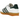 Adidas Gazelle Indoor White Collegiate Green sneakers i profil med hvid overdel, ikoniske grønne striber og klassisk gummisål