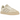 Adidas Handball Spezial Cream White Beige sneakers set fra siden med cremehvid ruskindsoverdel, hvide Adidas striber og brun gummisål