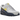 Nike Air Max 90 Neutral Grey Tour Yellow sneakers set fra siden med grå nuancer, gule detaljer på snørebåndene og den ikoniske Air-enhed i hælen