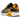 Nike Air Max 90 Premium Black University Gold Camo sneakers i profil. Designet viser en sort overdel med camouflage-detaljer, guld-logo og hvid sål med Air-enhed.