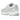 Nike P-6000 Summit White Vast Grey Wolf Grey sneakers set fra siden med hvidt mesh-design, grå stafferinger og ikoniske læderoverlejringer