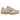 Nike P-6000 SE Fossil Stone Hemp Pink Oxford Ironstone sneakers i sideprofil med cremefarvet overdel i mesh, lyserøde detaljer og stribet design.