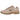 Nike P-6000 SE Fossil Stone Hemp Pink Oxford Ironstone sneakers i profilvisning med beige overdel, pink swoosh og detaljeret sål.