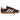 Adidas Gazelle Shadow Brown sneakers i profilvisning med mørkebrun ruskindsoverdel, hvide læderstriber og en klassisk brun gummisål