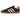 Adidas Gazelle Shadow Brown sneakers i profilvisning med mørkebrun ruskindsoverdel, klassiske hvide striber og brun gummisål.