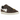 Adidas Campus 80s Bape 30th Anniversary Brown sneakers i vinkelret visning med brun overdel, hvide detaljer og snørebånd
