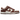 Nike Dunk Low Embossed Baroque Sail Fauna Brown sneakers i sideprofil med præget mønster på læderoverdelen, beige toner og en gummisål