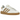 Adidas Handball Spezial Off White Gum sneakers i sideprofil, der viser den råhvide ruskindsoverdel, takkede striber og klassisk brun gummisål