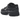 Nike P-6000 Off Noir Silver sneakers i sideprofil med sort mesh, sølvfarvede læderdetaljer og en hvid mellemsål med synlige lag