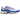 Nike Air Max Plus White Lyon Blue Varsity Maize sneakers i sideprofil med hvide overlejringer, blå detaljer og synlig Tuned Air-stødabsorbering