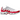 Nike Air Max Plus White University Red Wolf Grey sneakers i sideprofil med hvid mesh-overdel, grå detaljer og markant rød Swoosh på sålen.