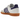 Adidas Samba OG White Energy Ink Gum sneakers i en sideprofil med hvid læderoverdel, lilla striber og en klassisk brun gummisål