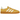 Adidas Handball Spezial Preloved Yellow sneakers set fra siden med gul overdel i ruskind, klassiske tre striber og brun gummisål