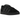 Adidas Campus 00s Core Black White sneakers i vinklet profil med overdel i sort ruskind, hvide tre striber, tykke snørebånd og tyk gummisål.