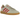 Adidas Handball Spezial Putty Grey Team Victory Red Wonder Beige sneakers i profil. Visning af grå overdel i ruskind, røde striber og hvid sål.